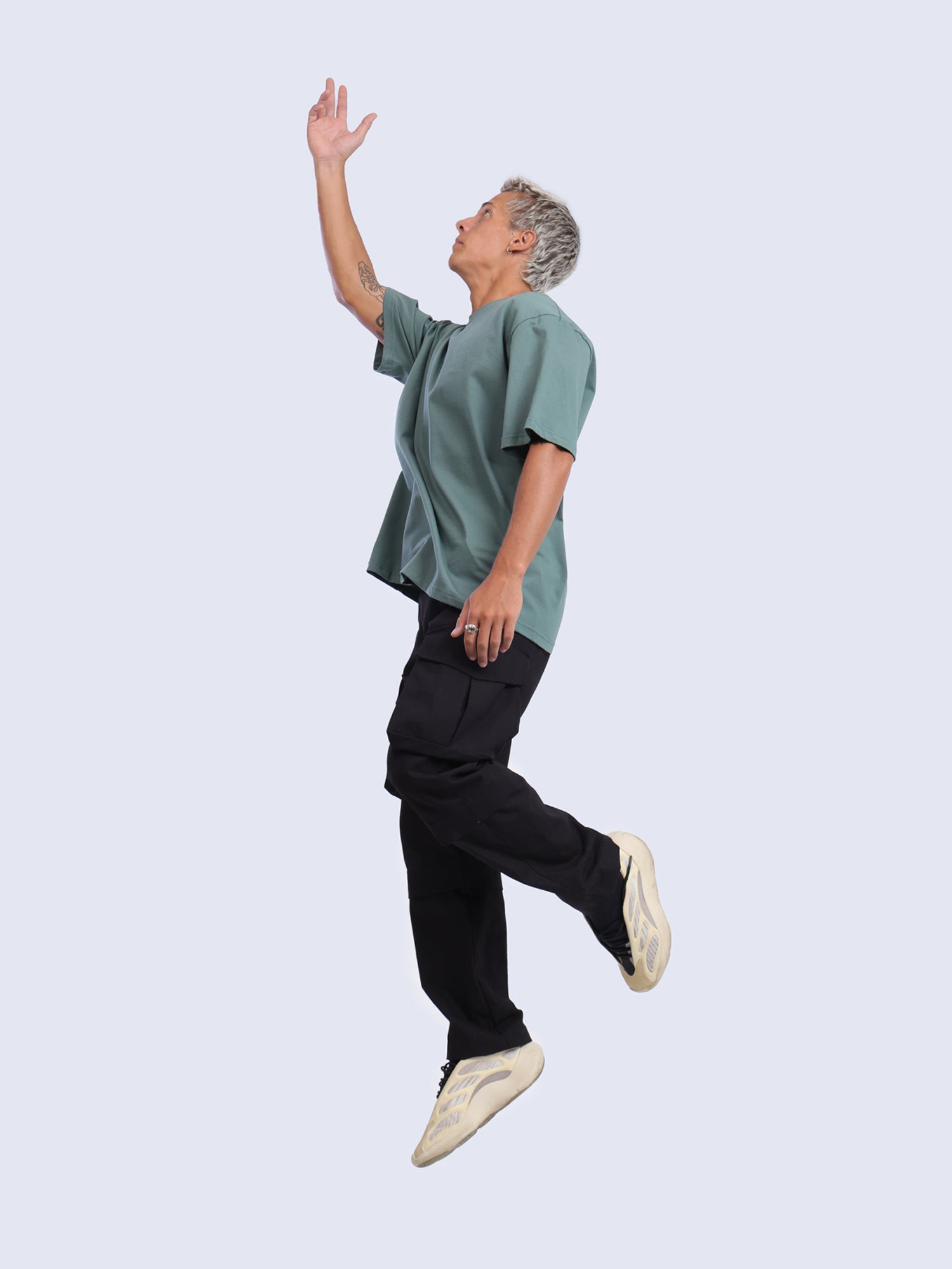 Short sleeve oversize fit T shirt