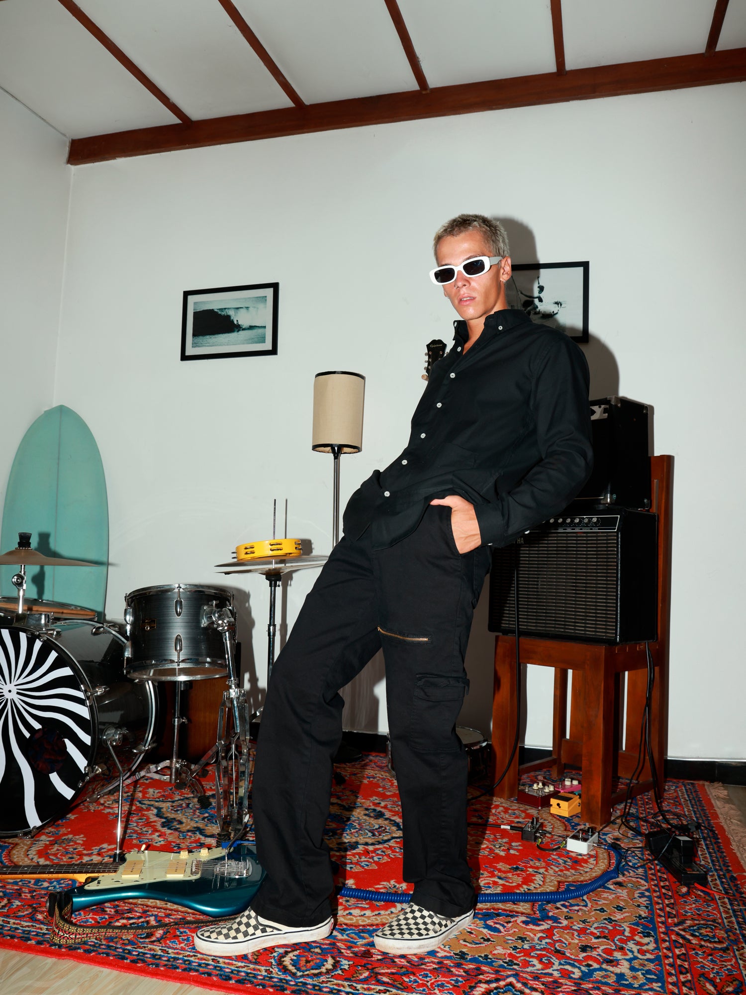 Zipper detailed Men's pant