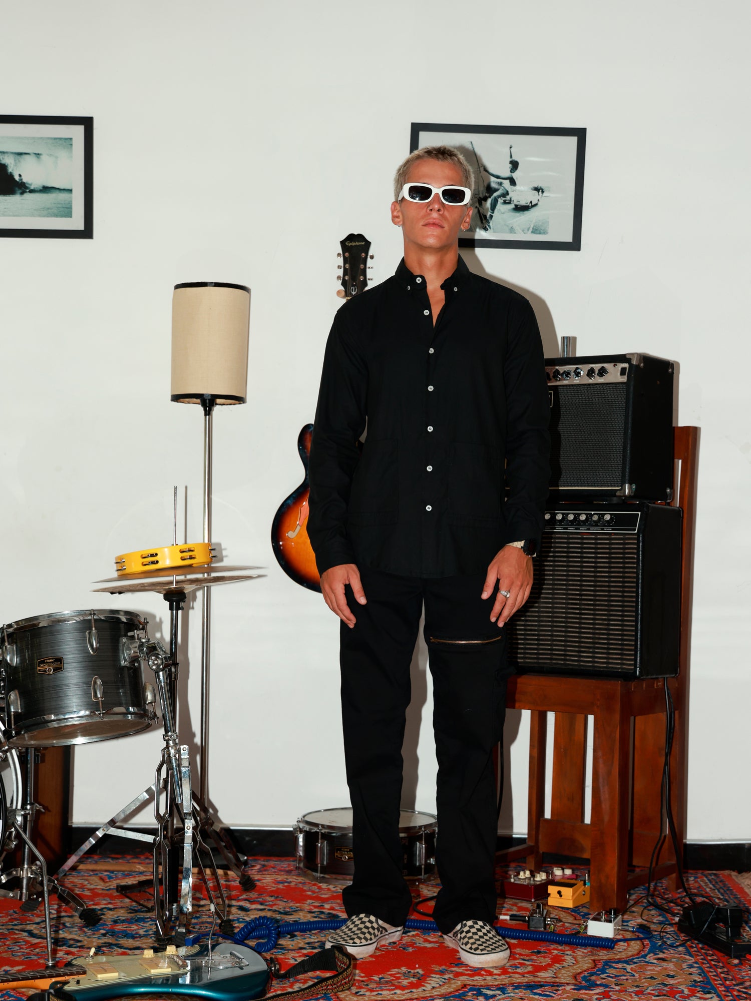 Zipper detailed Men's pant