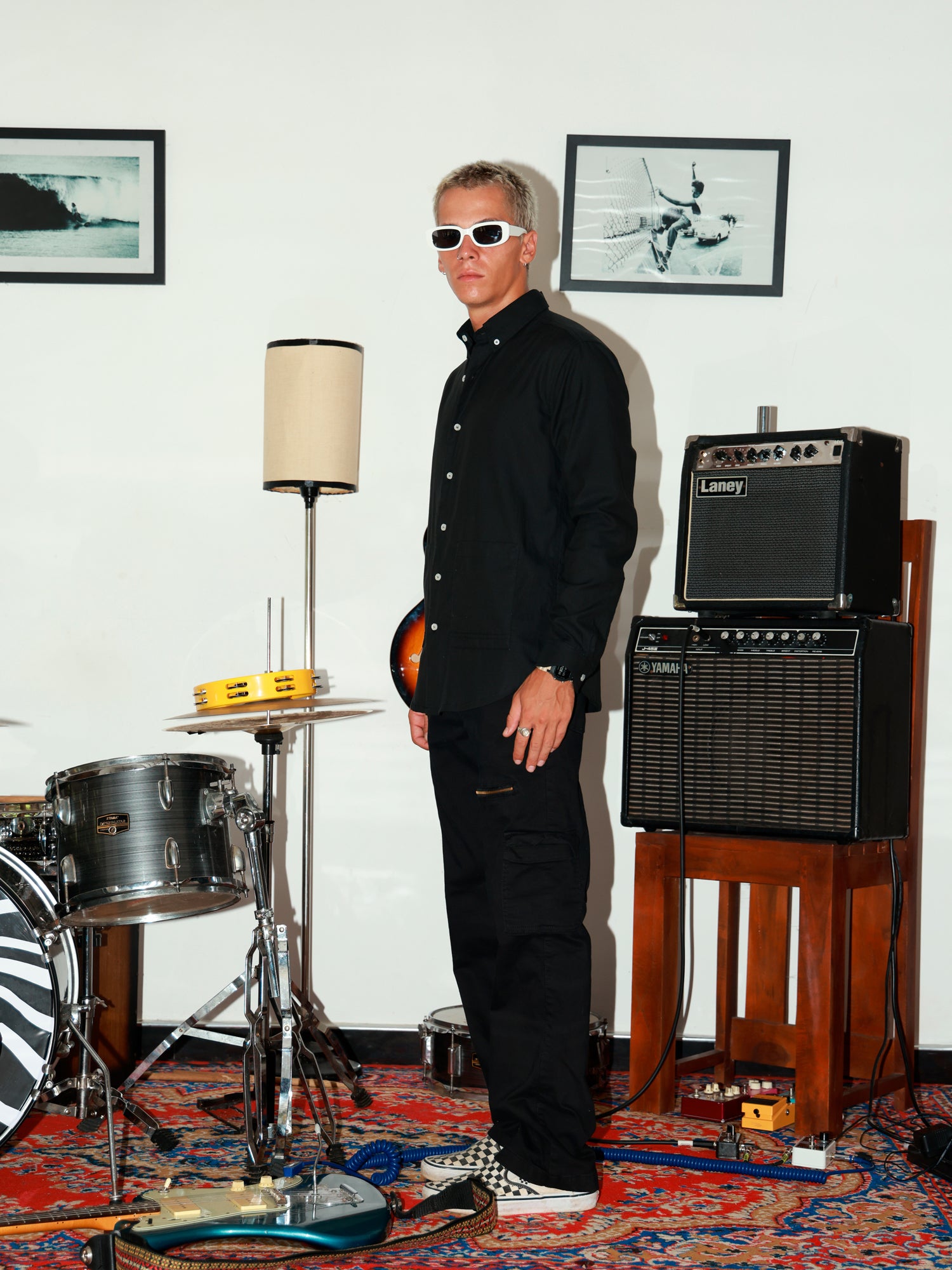 Zipper detailed Men's pant