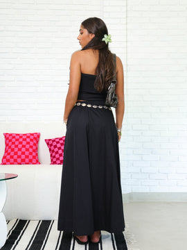 Elasticated Maxi Skirt