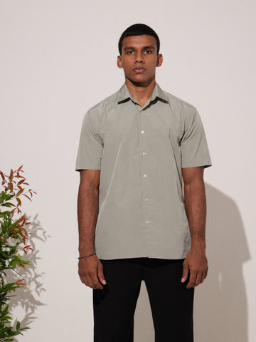 Regular fit polyester shirt