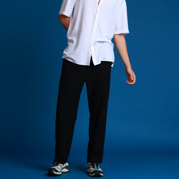 Hidden placket detailed rayon shirt