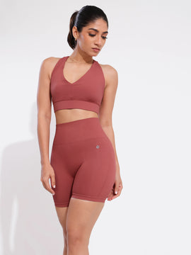 Rue High Waist Seamless Fitted  Short