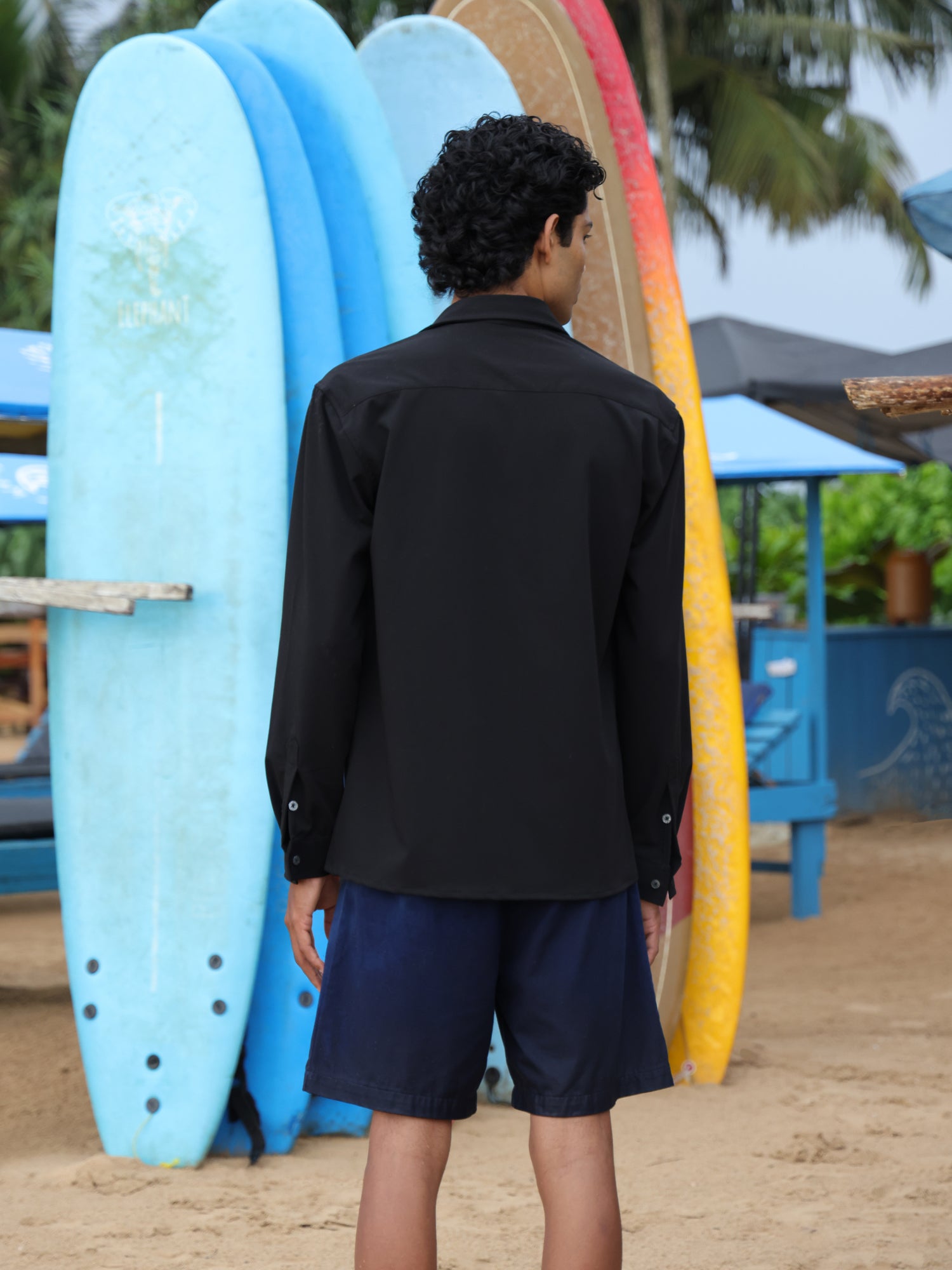 Double pocket detail regular fit shirt