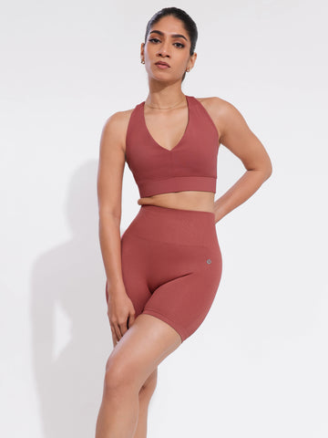 Rue High Waist Seamless Fitted  Short