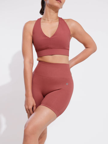 Rue High Waist Seamless Fitted  Short