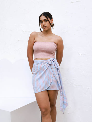Wrap Mini skirt
