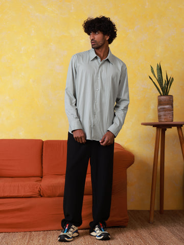 Soft cotton oversize shirt