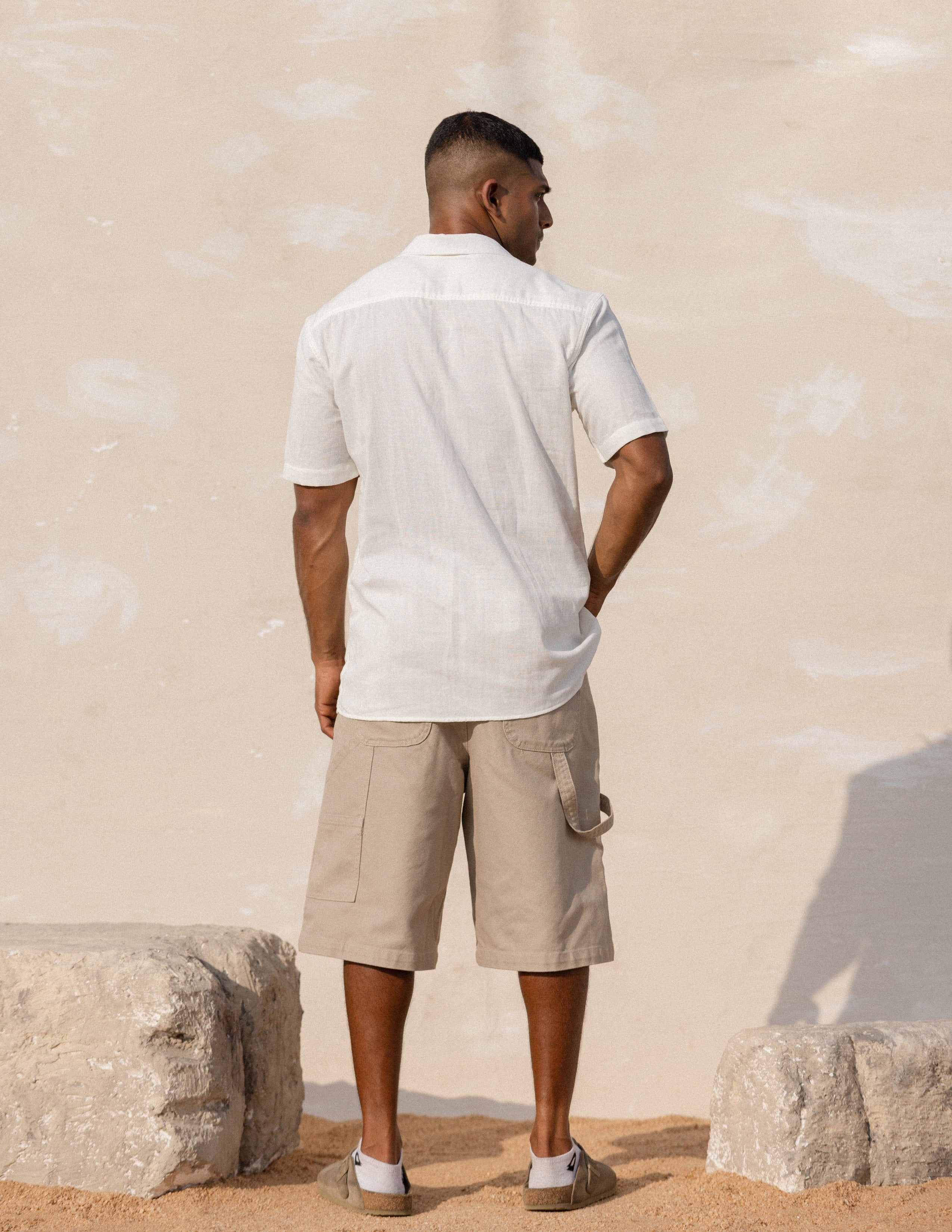 Chest pocket regular fit shirt