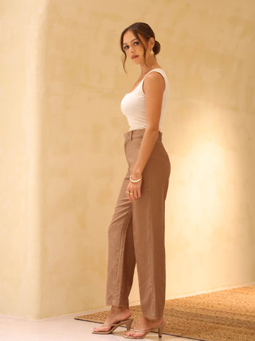 High Waist Tapered Pant