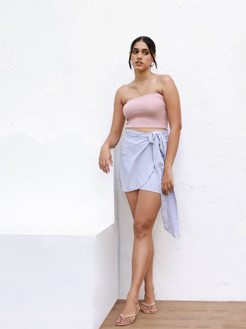 Wrap Mini skirt
