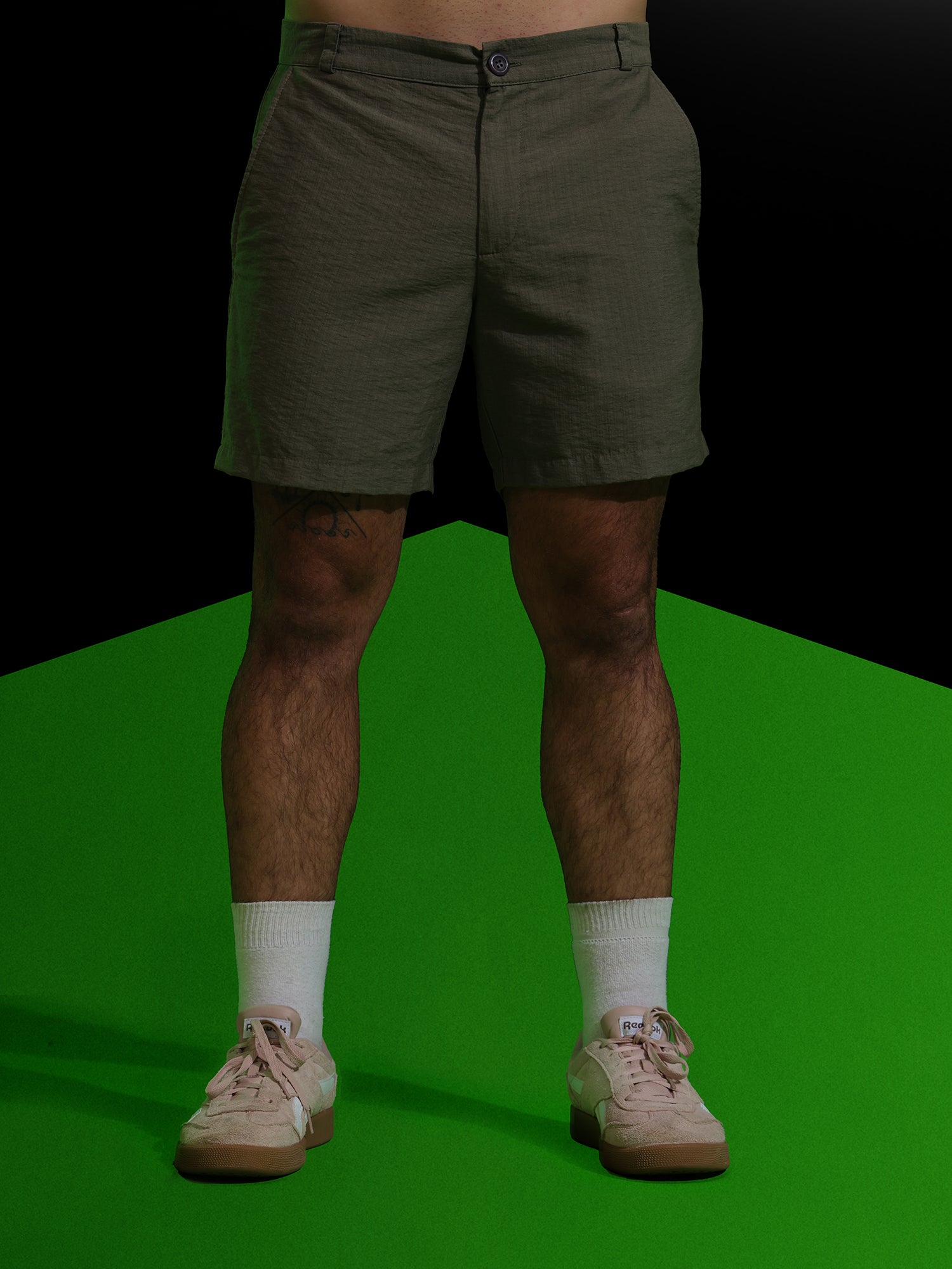 Mens polyester short