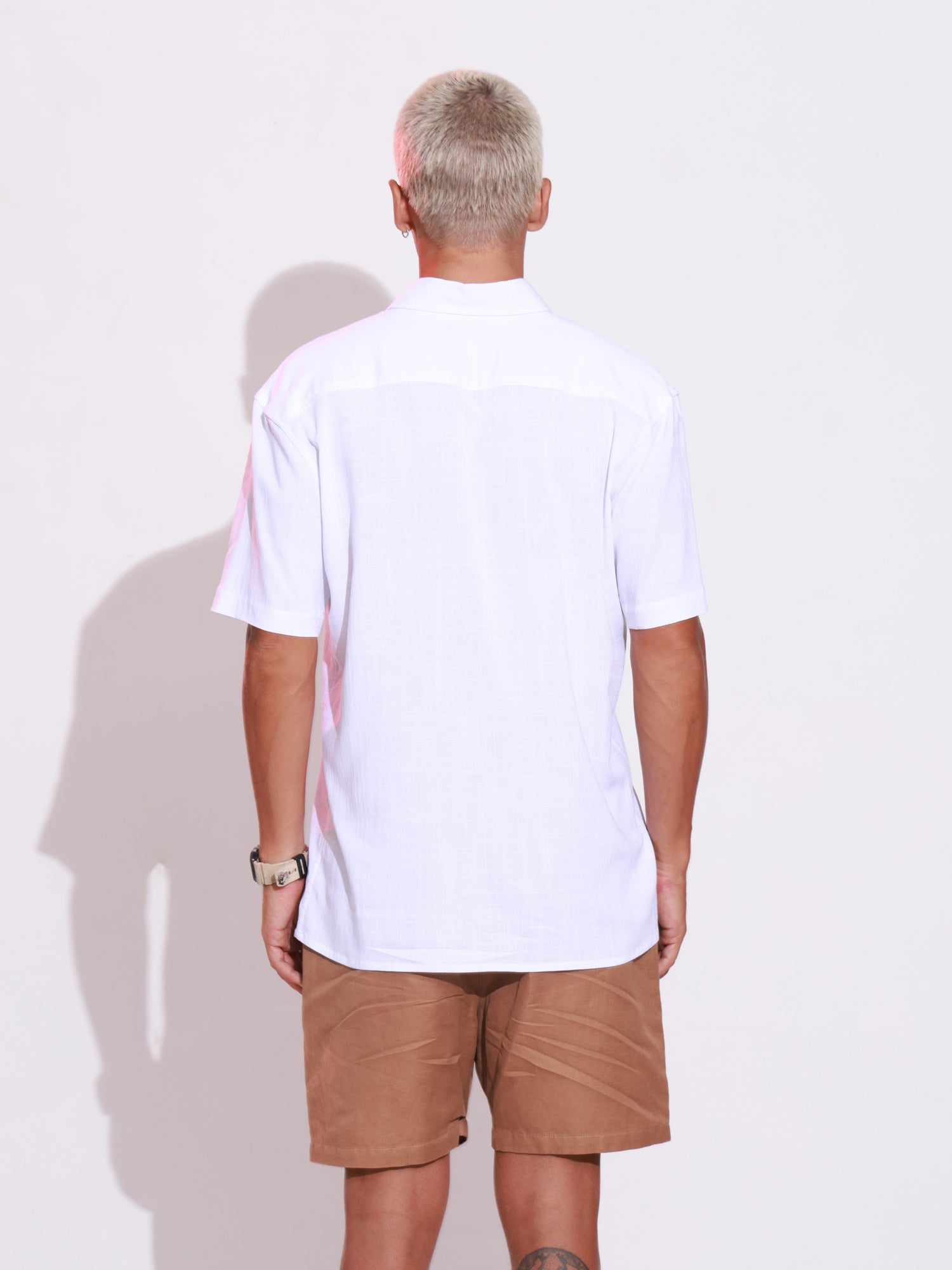 Chest Flap Pocket Buttoned Down Shirt