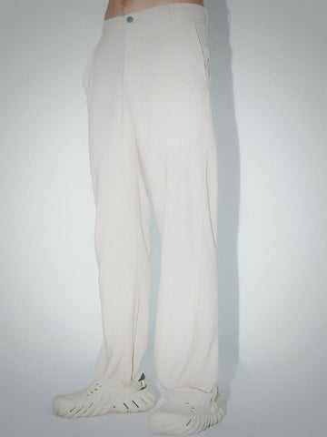 Soft Linen straight leg pant