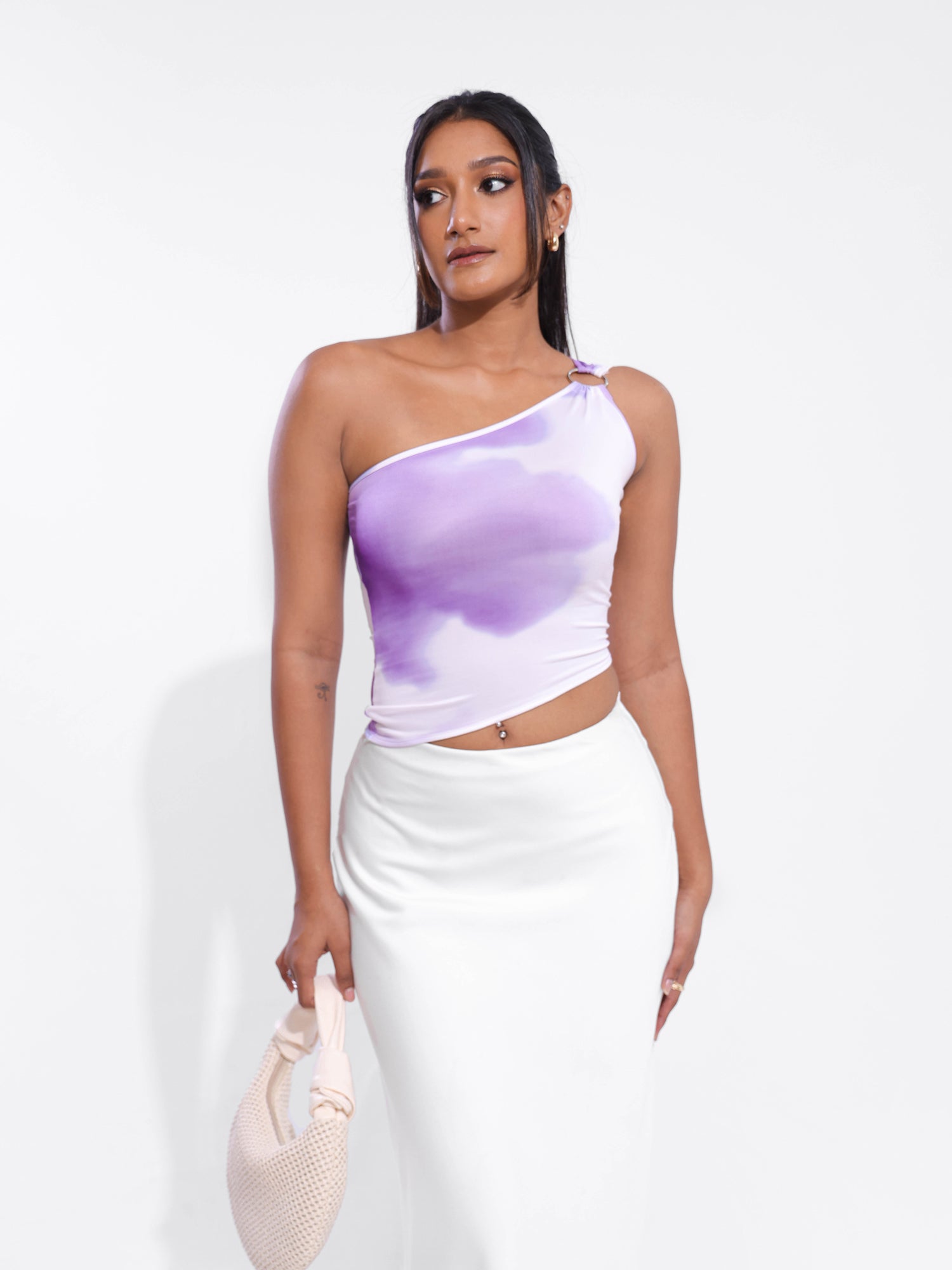 One Shoulder Asymetrical Top