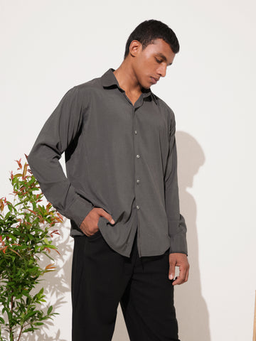 Soft cotton oversize shirt