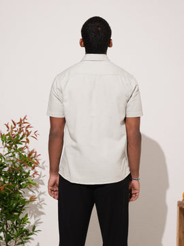 Slim fit cotton shirt