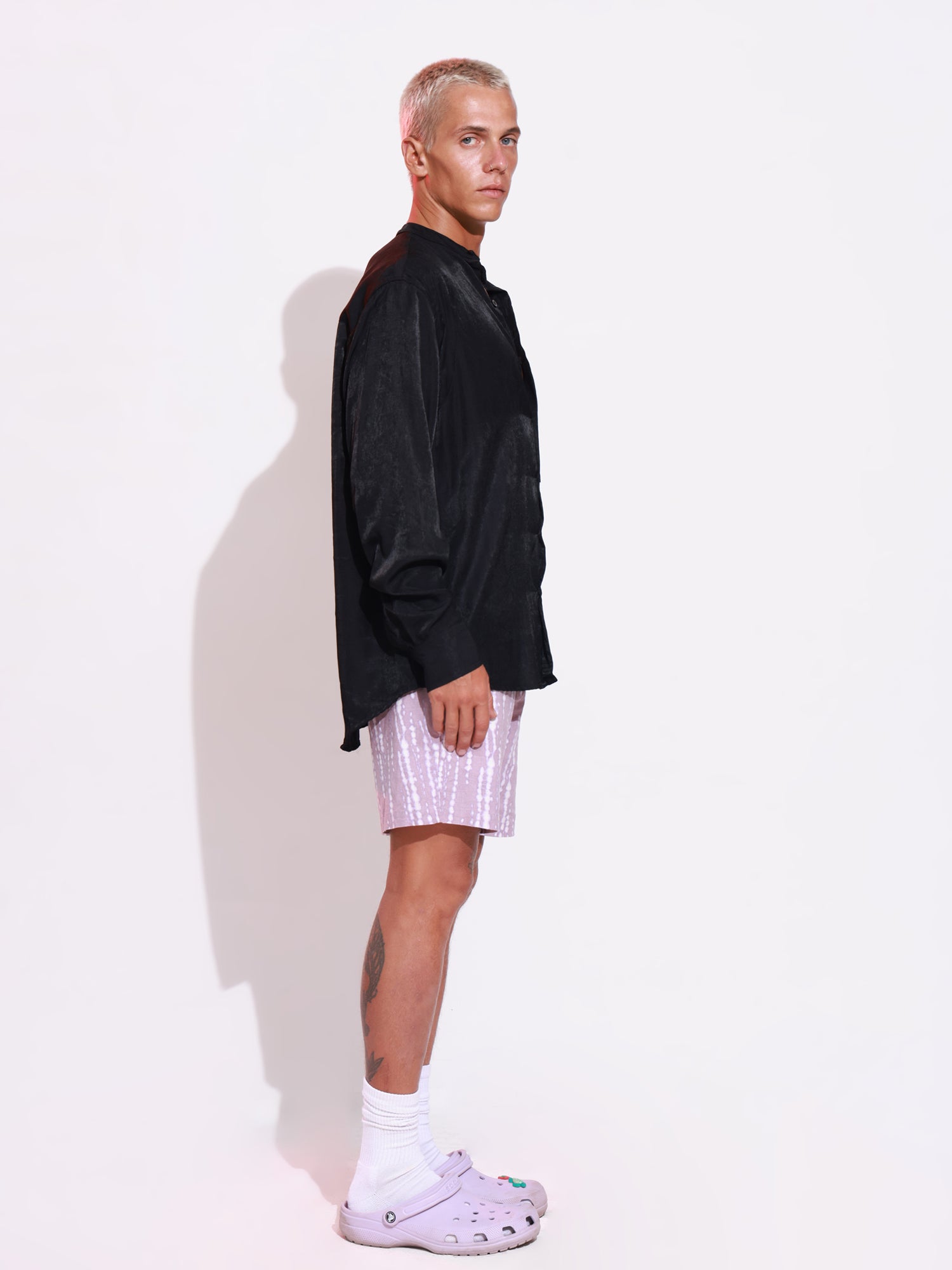 Panel seam detail Long sleeved shirt