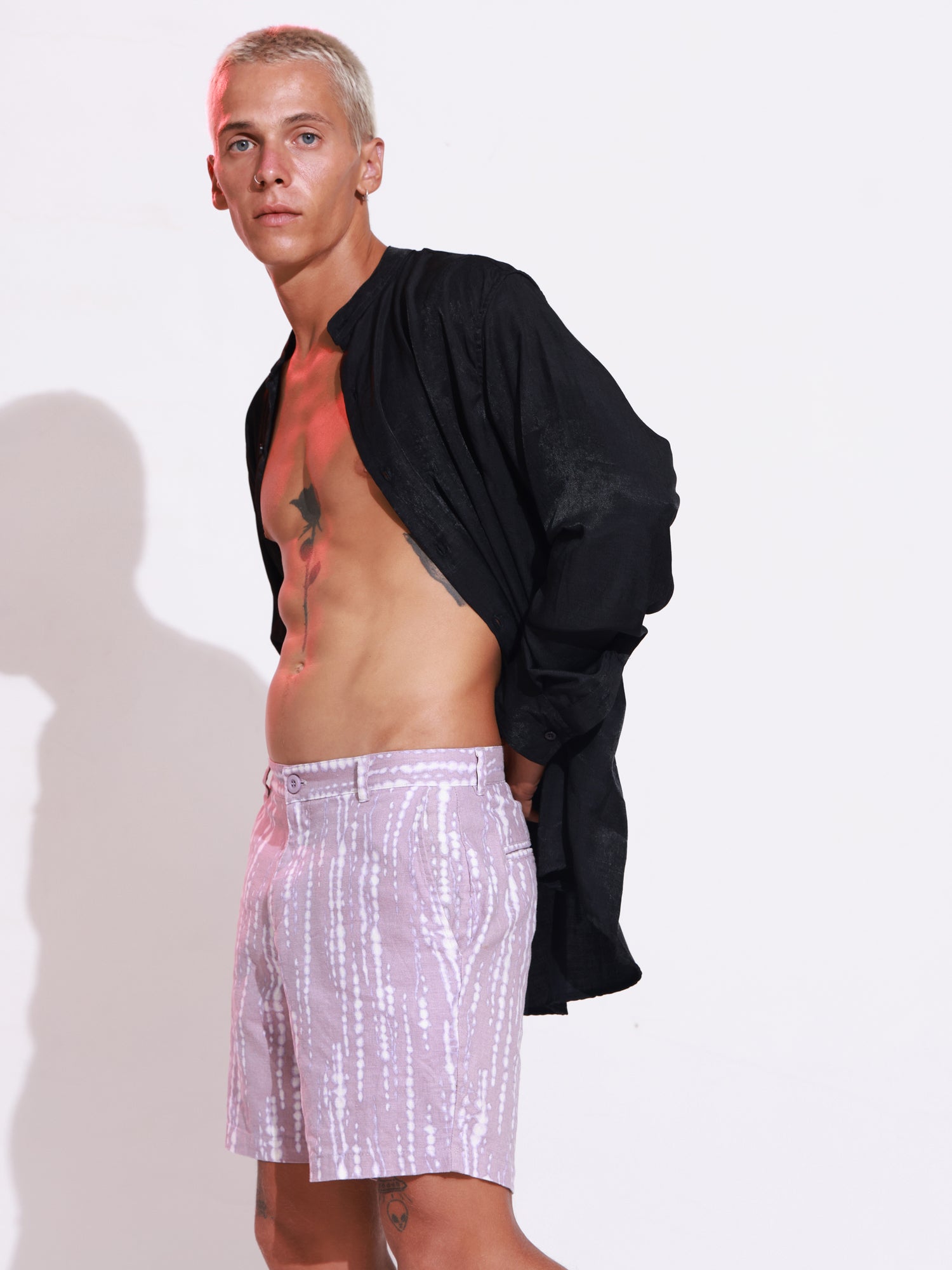 Panel seam detail Long sleeved shirt