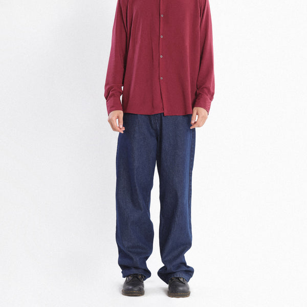 Oversize rayon shirt