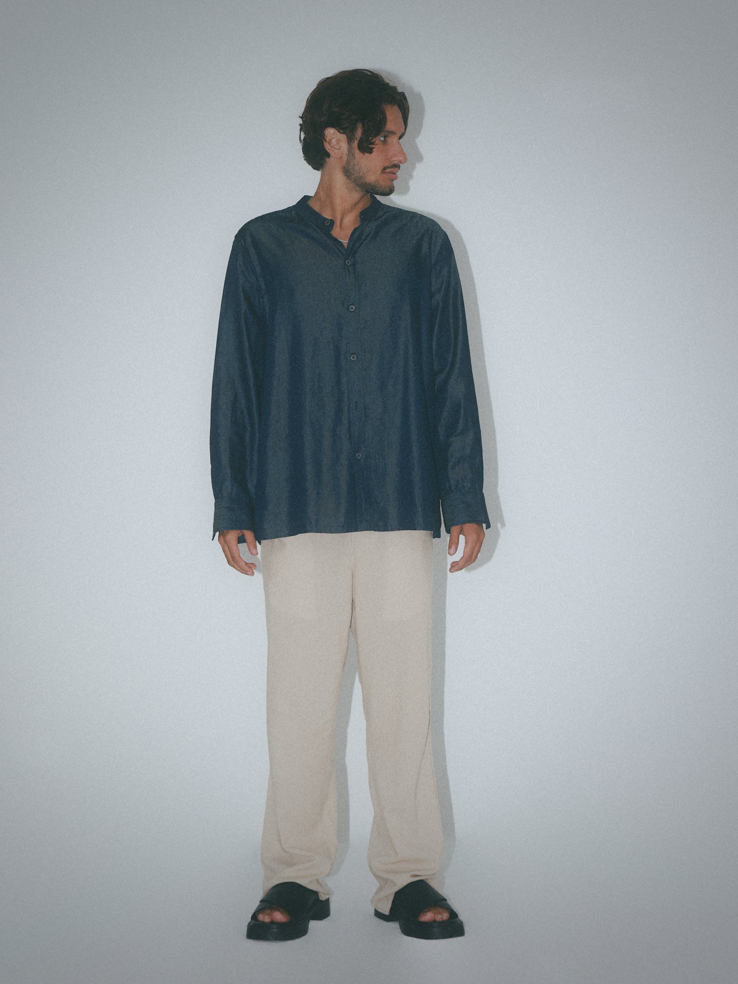 Long sleeve cotton shirt