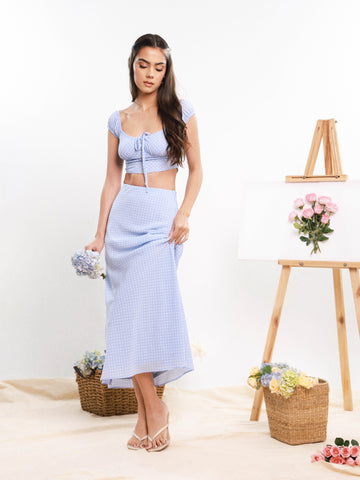 Bias Maxi Skirt