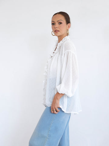 Frill Detailed   Top