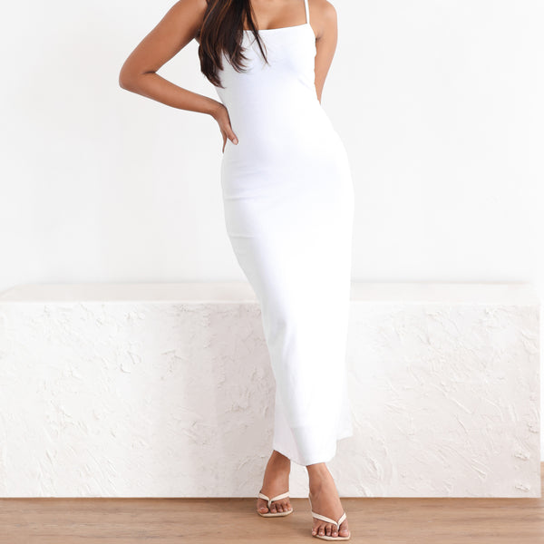 Rib Maxi Dress