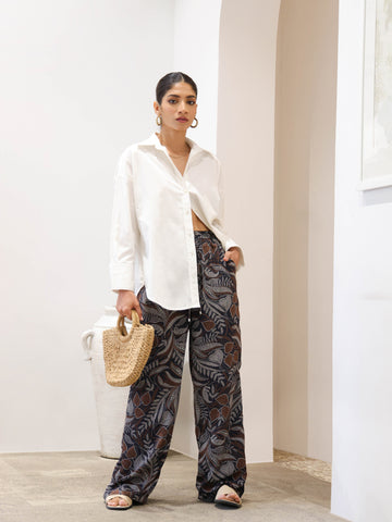 Printed Drwastring Pant