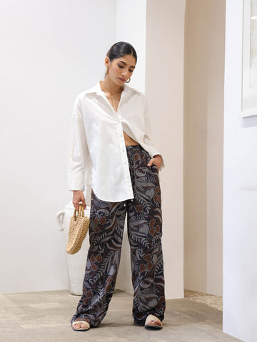 Printed Drwastring Pant