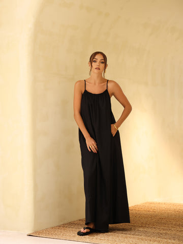 Relaxed Fit Maxi Dress