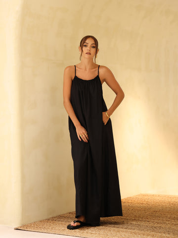 Relaxed Fit Maxi Dress