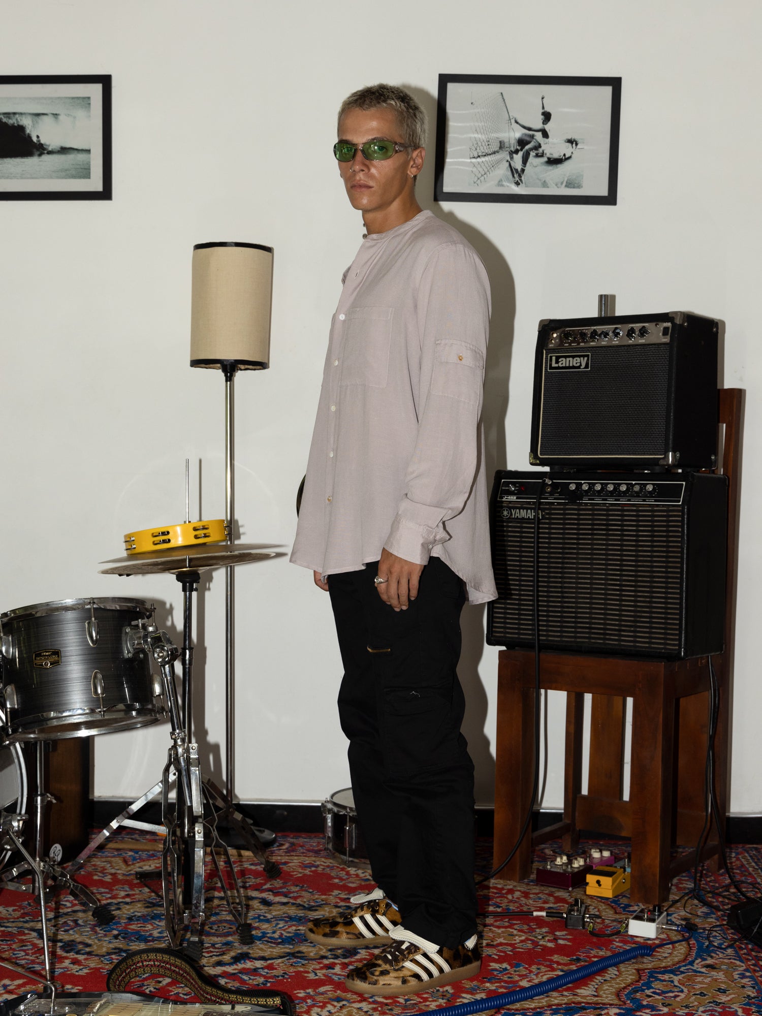 Zipper detailed Men's pant