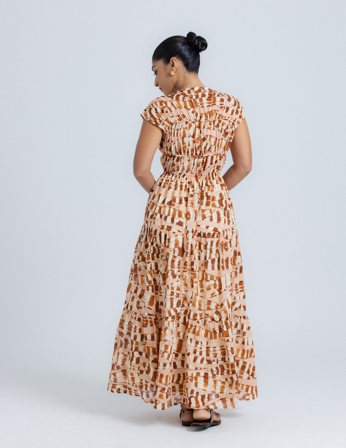 Gathered Detailed Maxi Dress