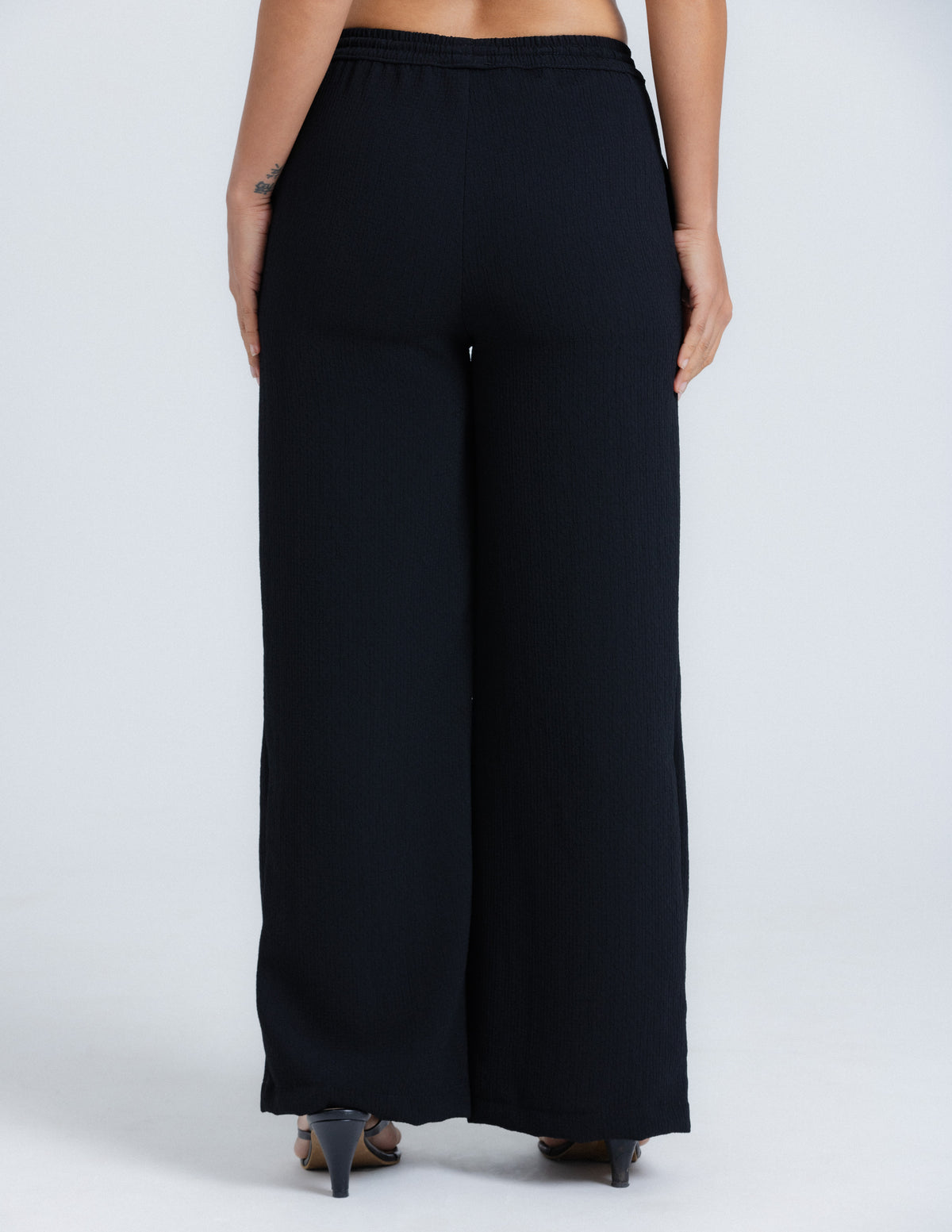Textured Drawstring Pant