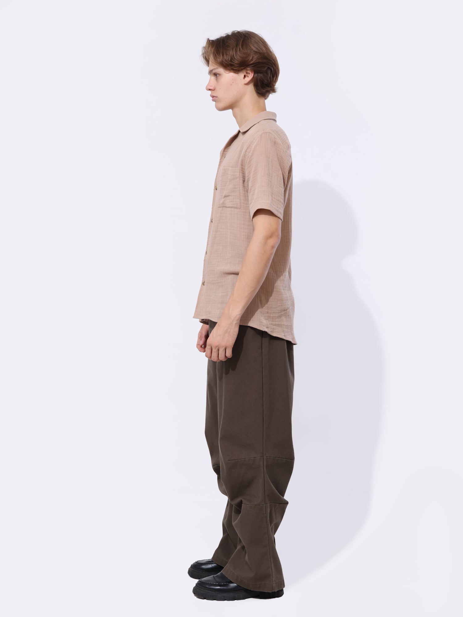 Soft cotton regular fit shirt