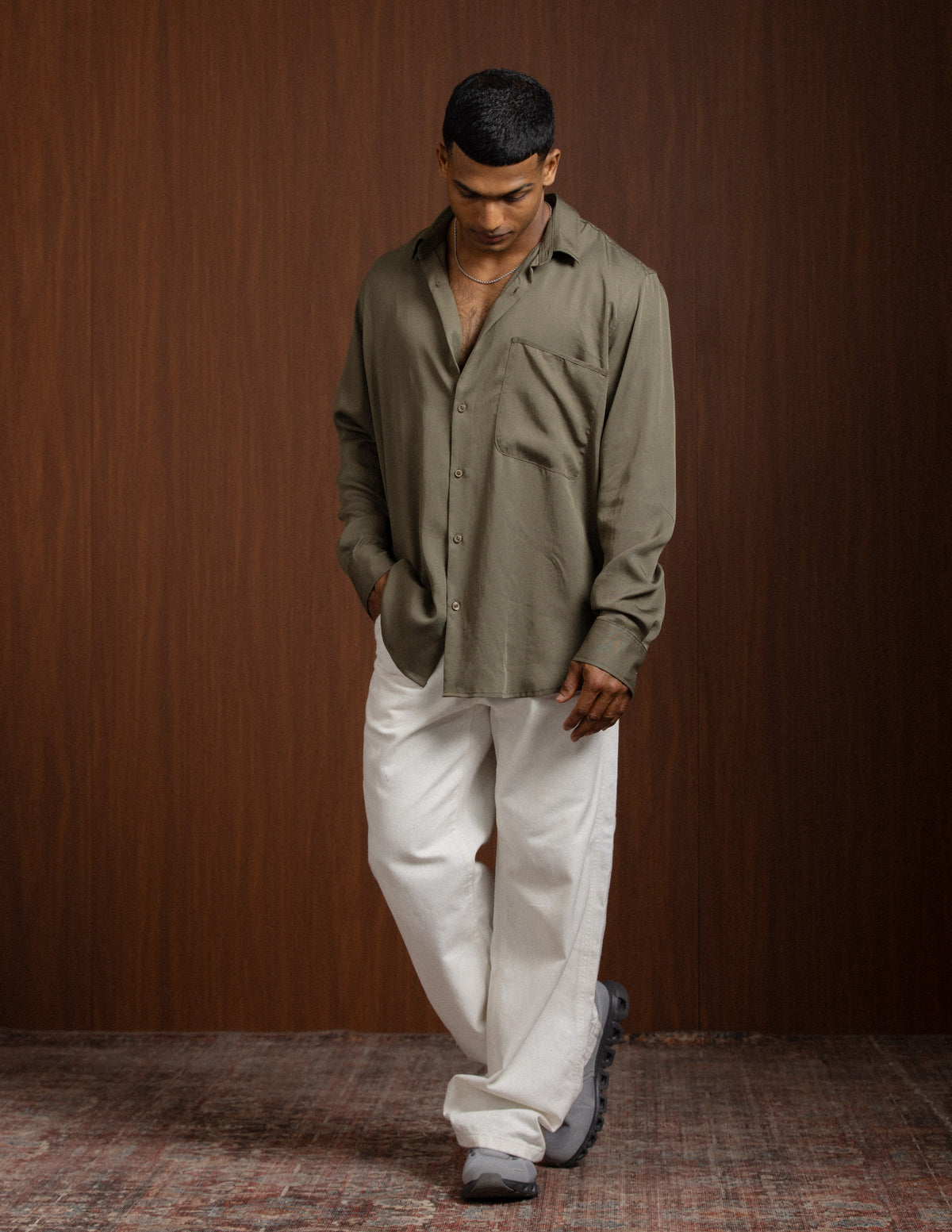Oversized Long Sleeve Shirt