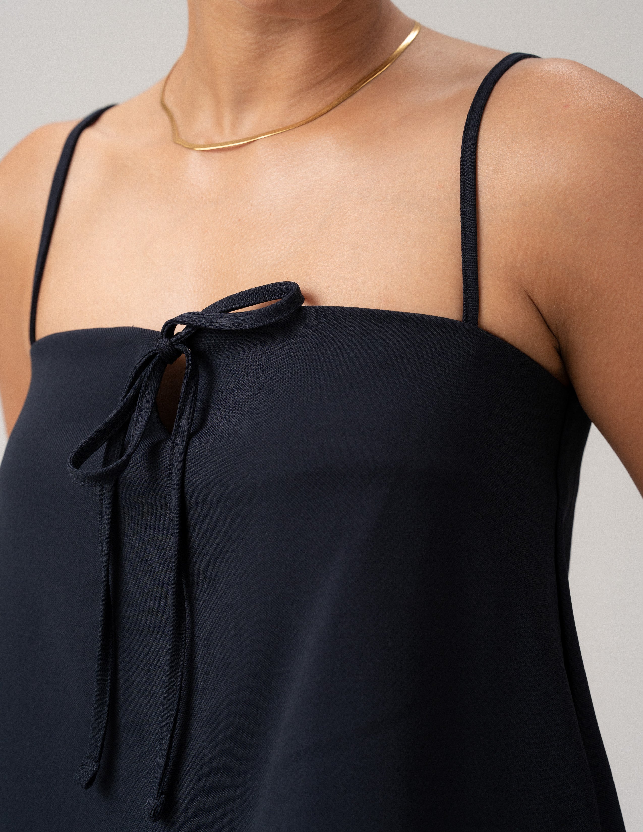 Front Tie Up Cami Top