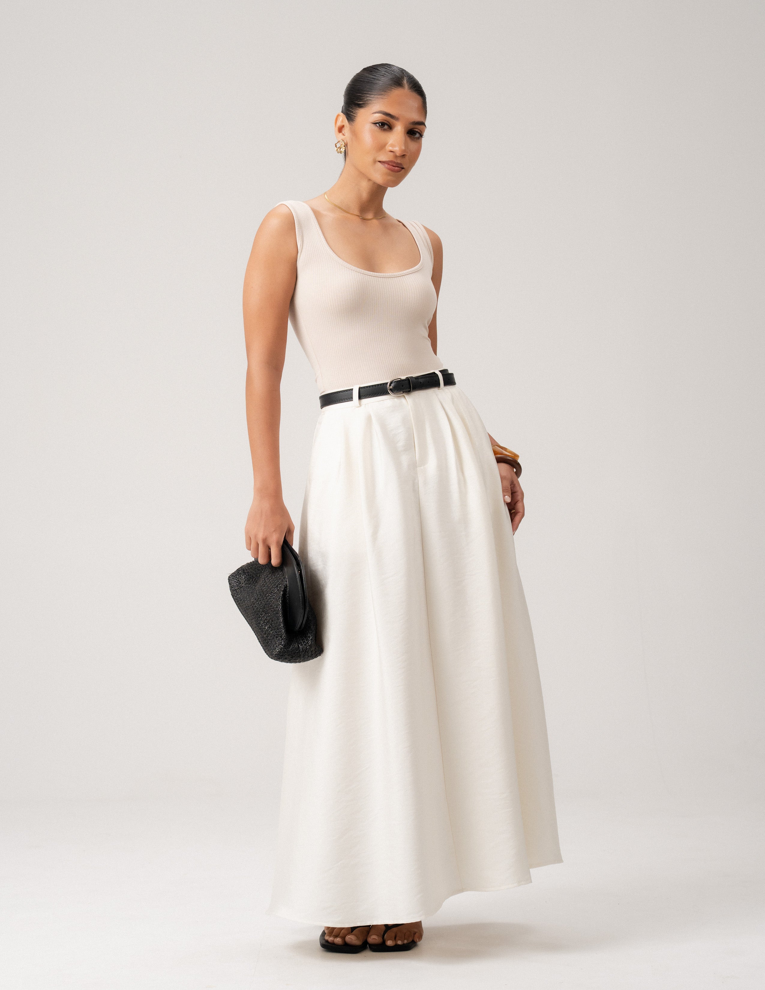 Scoop Neck Basic Top