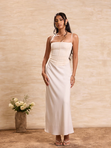 Ladder Lace Detailed Sleeveless Top