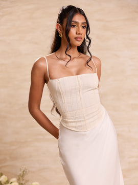 Ladder Lace Detailed Sleeveless Top