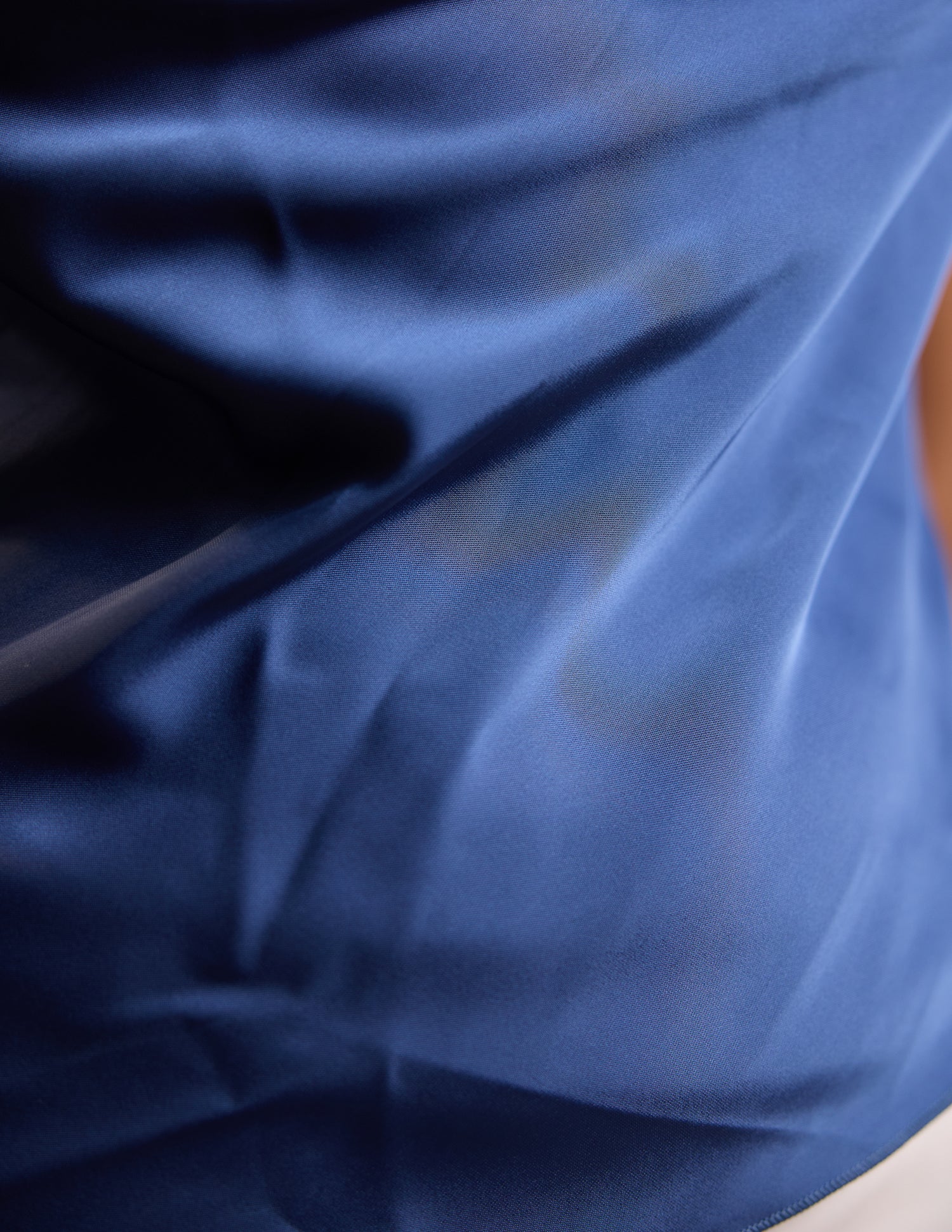 Asymetrical Hem Bustier Side Gathered Sleeveless Top