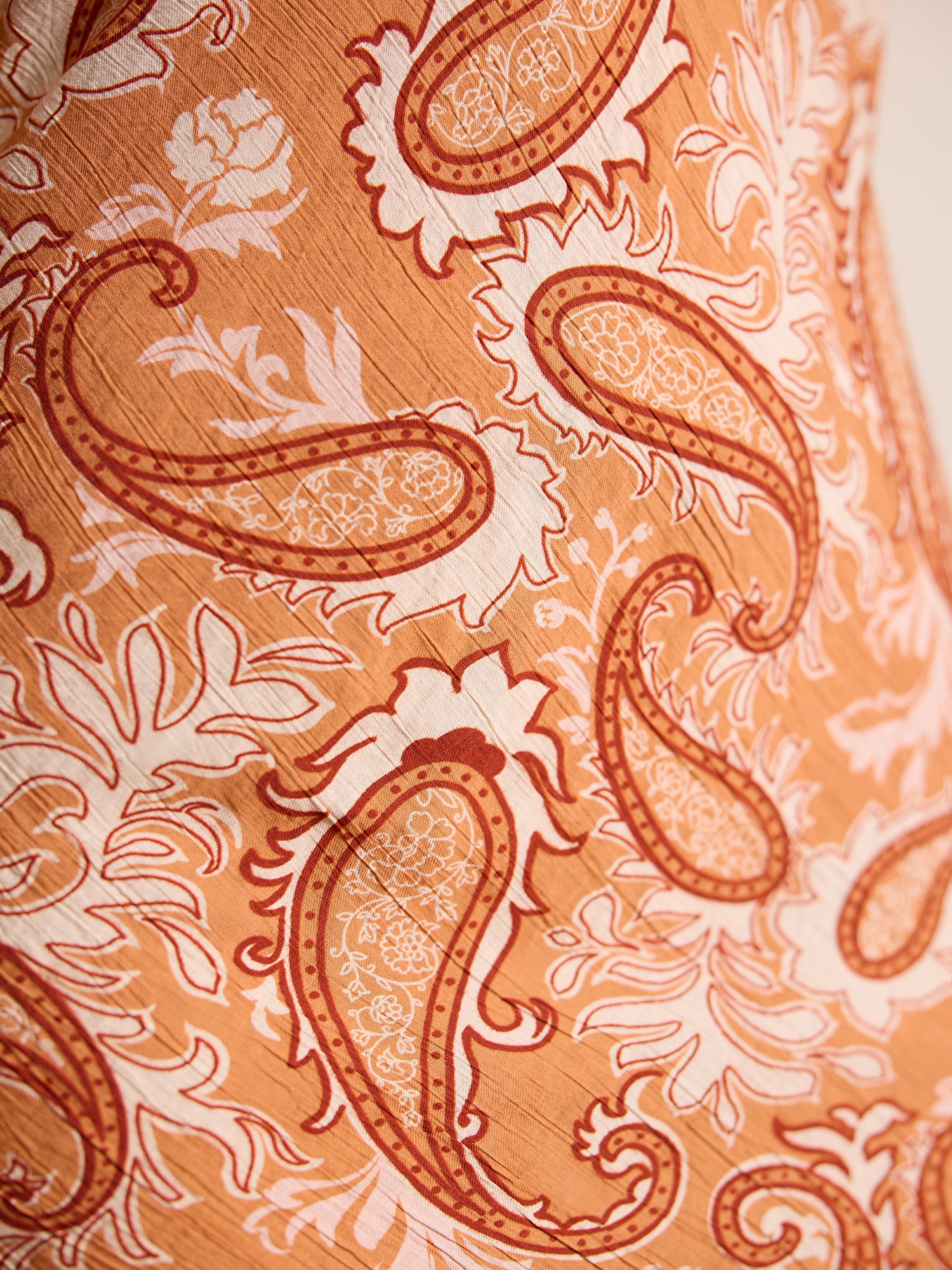 Frill Detailed Tie Up Printed Mini Dress