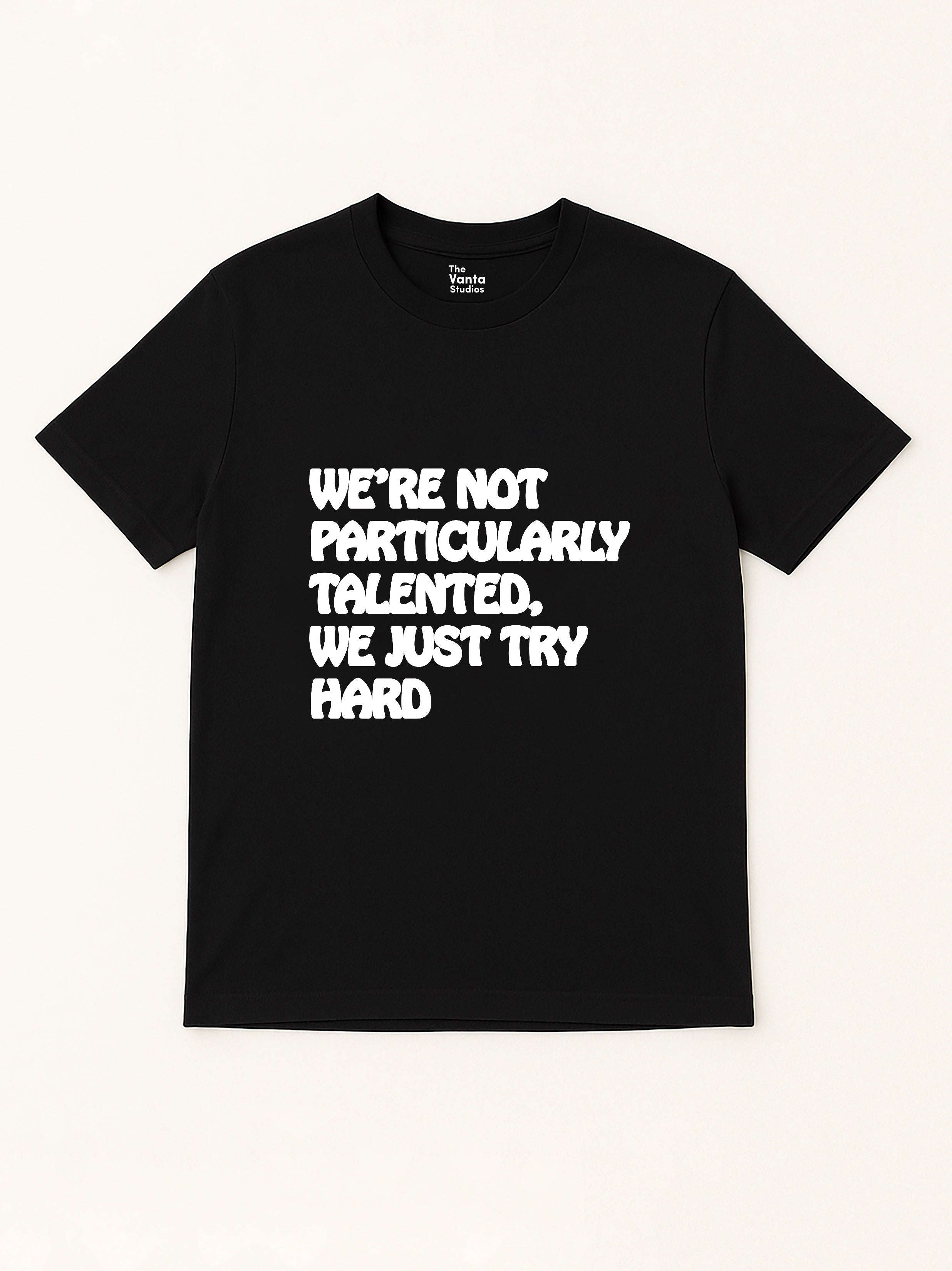 Slogan print t shirt