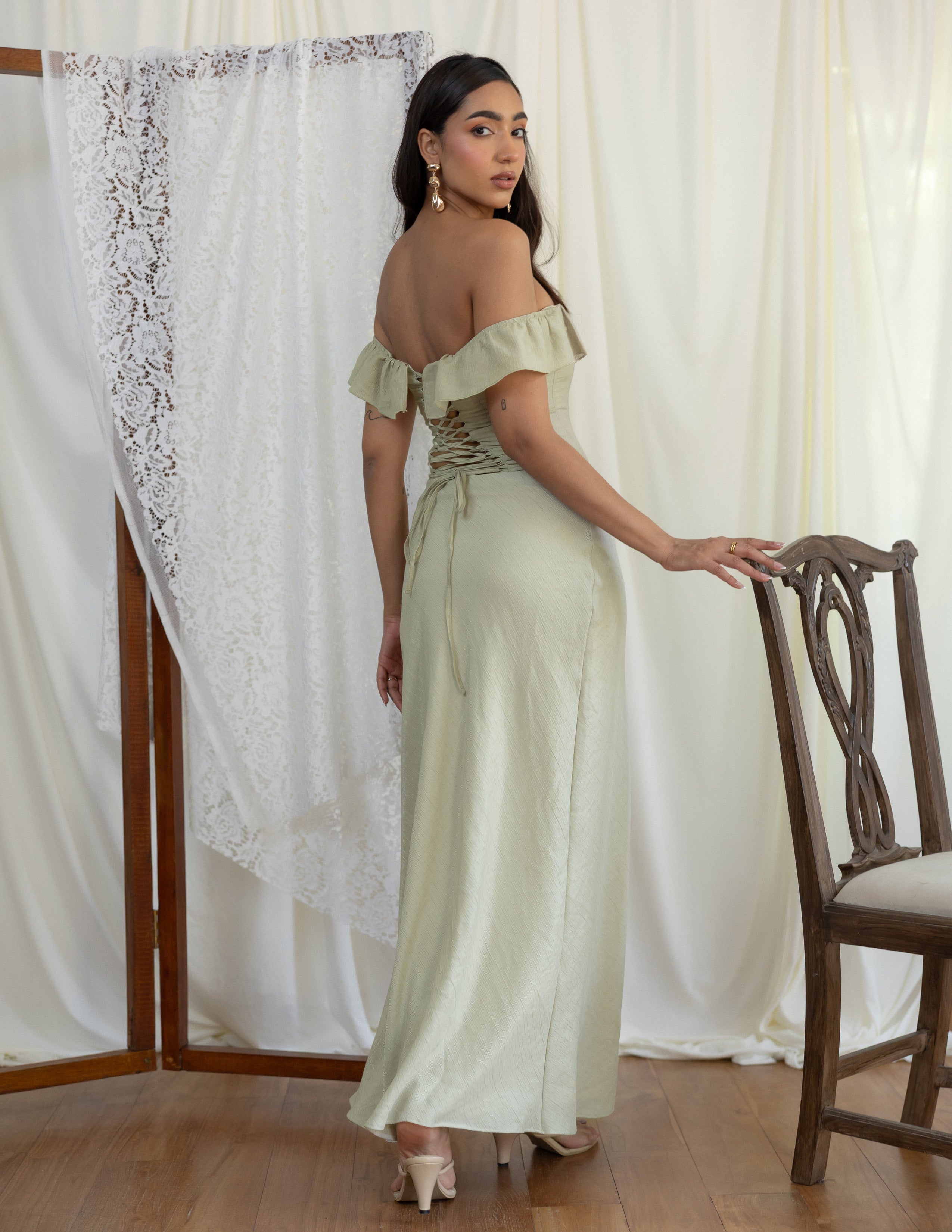 Bias Maxi Skirt