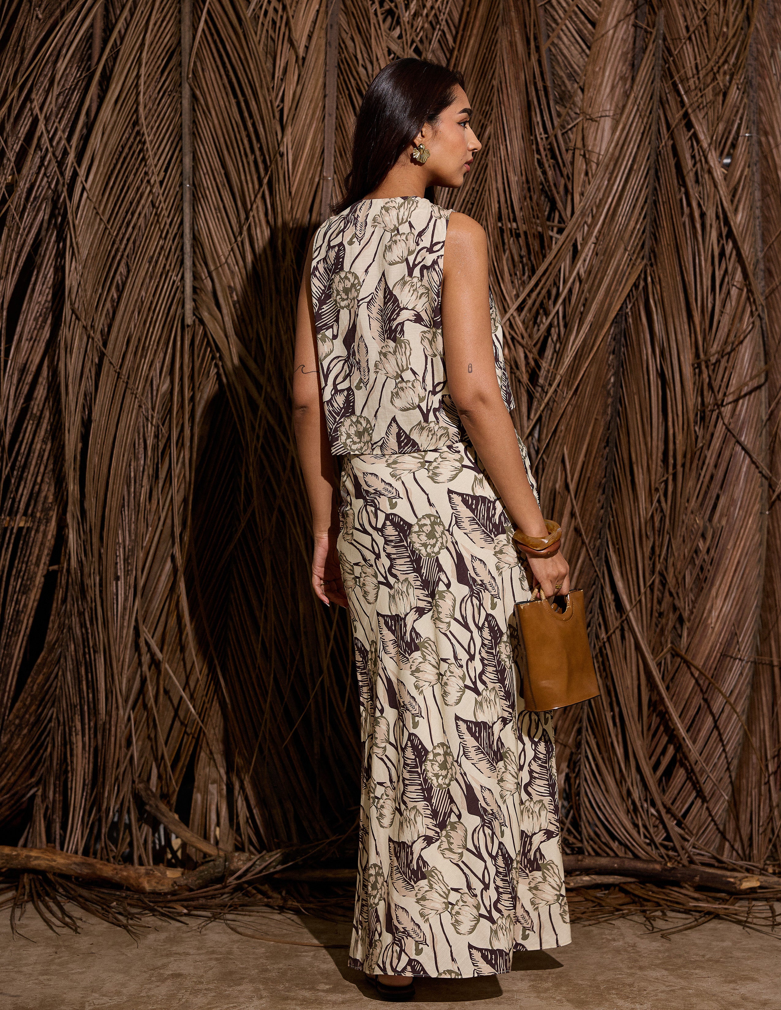 Bias Maxi Skirt