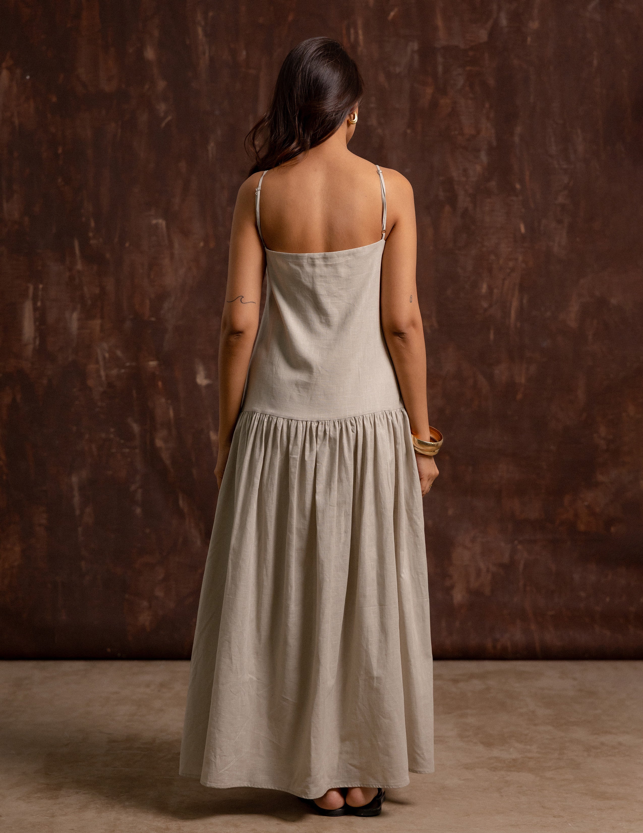 Low Waist Maxi Dress
