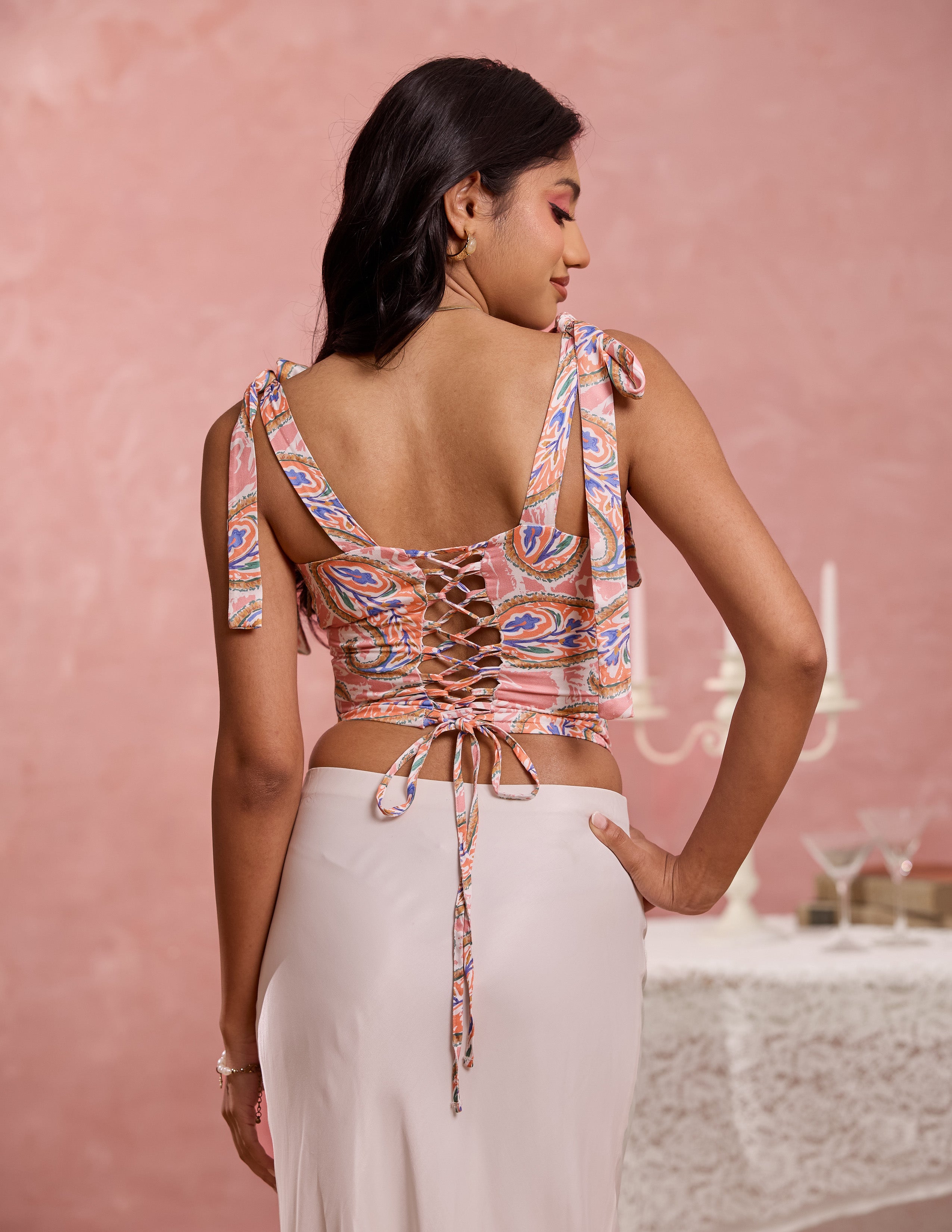 Bustier Detailed Corset Top