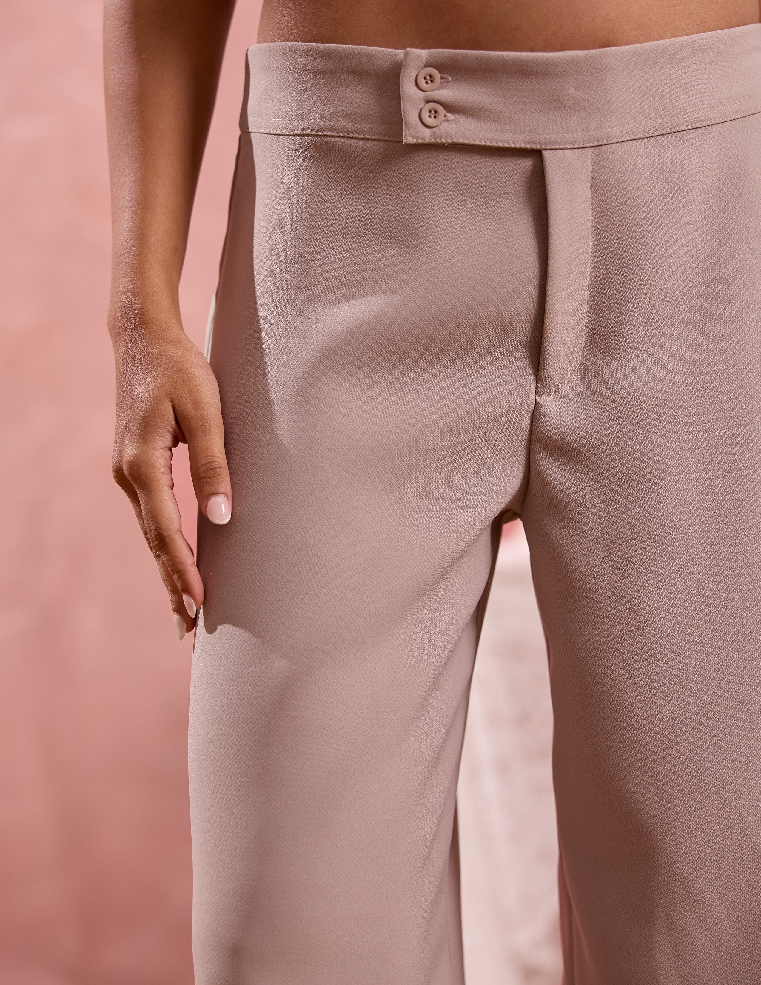 Low Waist Straight Leg Pant